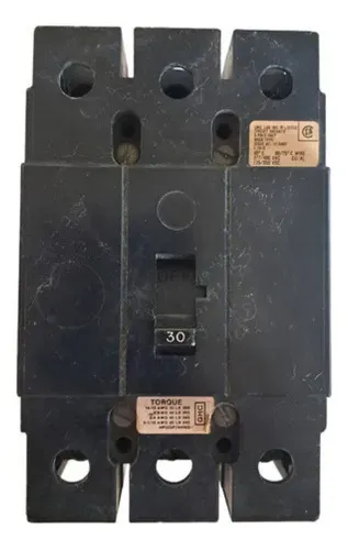 Disjuntor Caixa Moldada Westinghouse 3p 30a Ghc3030