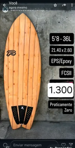 Prancha de Surf Fish super Nova
