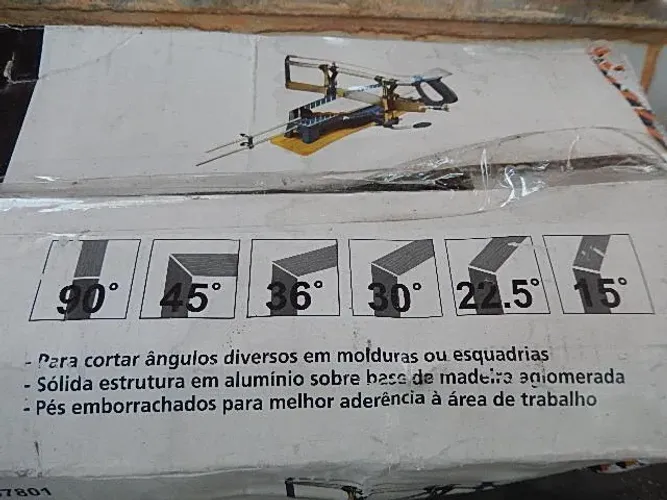 Serra Manual Para Esquadrias Cortar Ângulos Diversos Em Molduras ou Esquadrias
