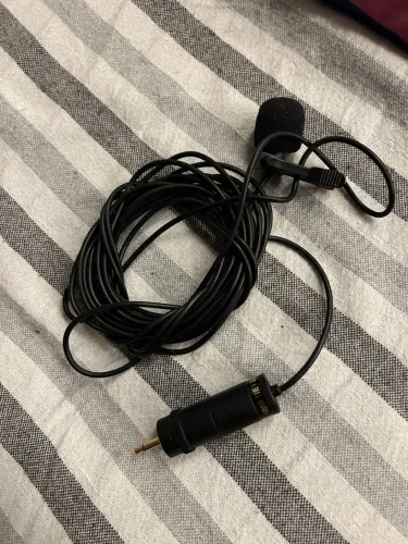 Microfone de Lapela Mini Tie
