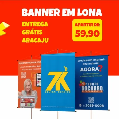 BANNER ENTREGA GRATIS ARACAJU
