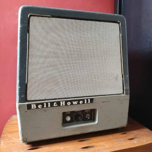 Amplificador valvulado Bell&howell anos 50 aceito troca