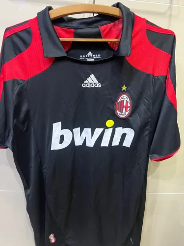 Camisa Milan Retrô preta Paolo Maldini 