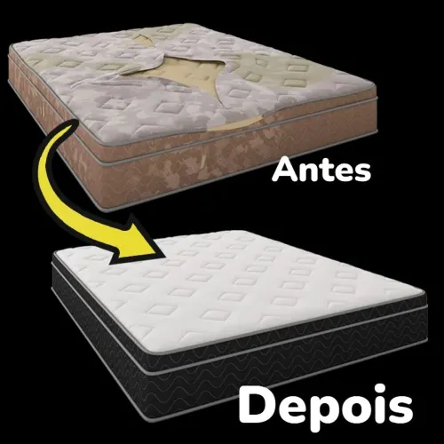 Reforma em colchões e cama 