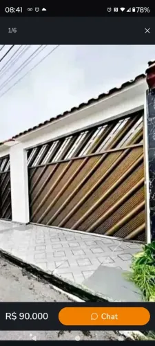 Manutenção de portão de alumínio 