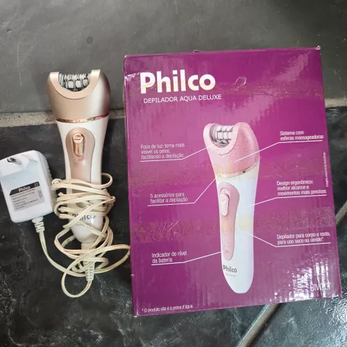 Depilador Água Deluxe Philco R$100