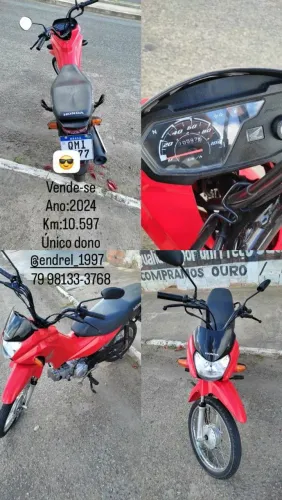 Pop 110i semi nova, único dono