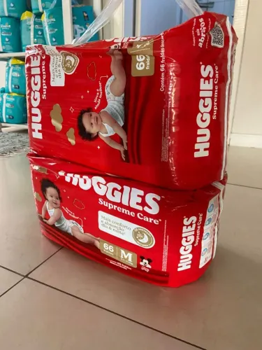 Fralda Huggies - Supreme care (Tamanho M)