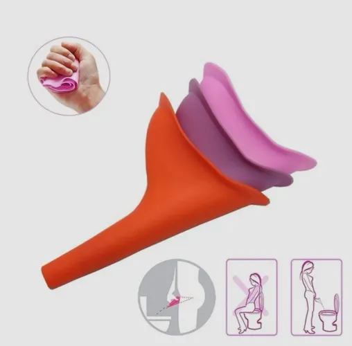 Funil para Urina Feminino urinol pipi de pé - Higiene e Conforto