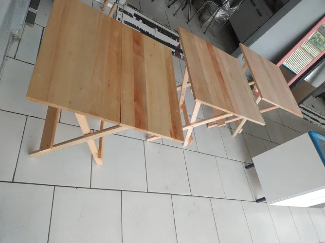 Jogos de Mesa de madeira 4 cadeiras novos para restaurante