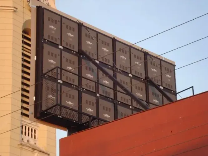 painel de led p 20 6 x 3 outdoor