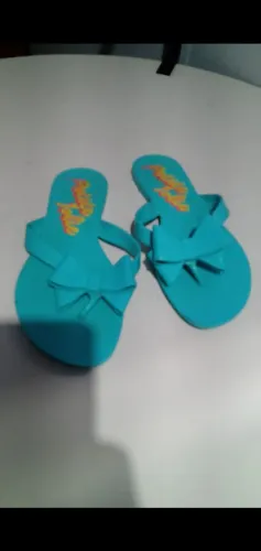 Rasteirinha Azul Petit Jolie