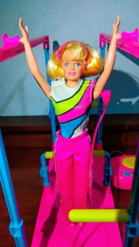 Boneca Barbie Atividade Aeróbica Anos 80
