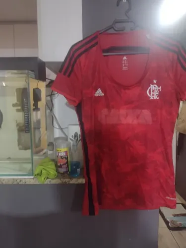 Camiseta Adidas Flamengo Feminin Tam ga