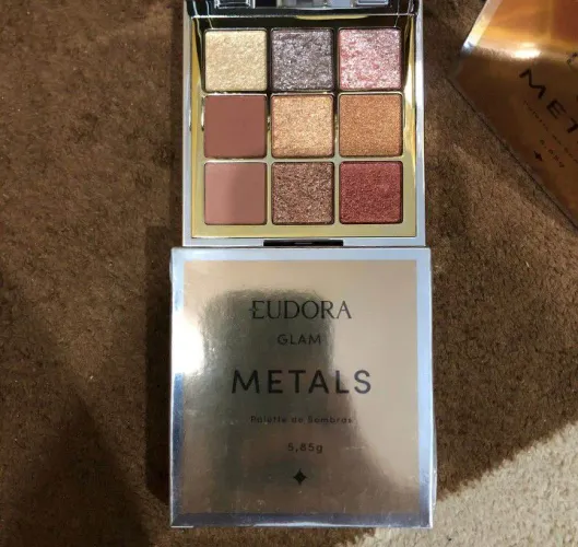 Paleta de Sombra Glam Metals Eudora