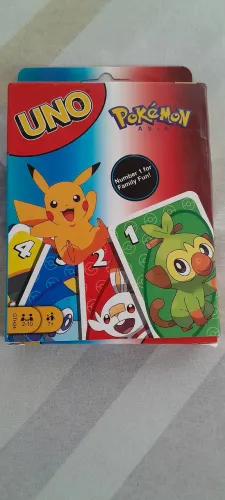 UNO Pokémon - Jogo de Cartas Novo