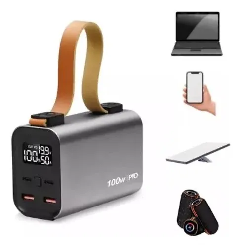 Power Bank 100w Com 30.000mha Compatível com Star Link Mini Carregador portátil potente