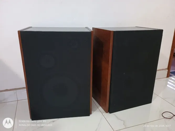 Gradiente Caixas de som master 100 não envio 