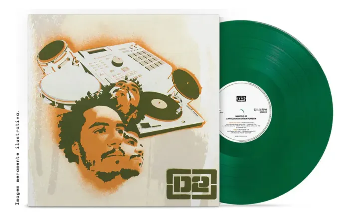 Disco de Vinil Marcelo D2 - A procura da batida perfeita
