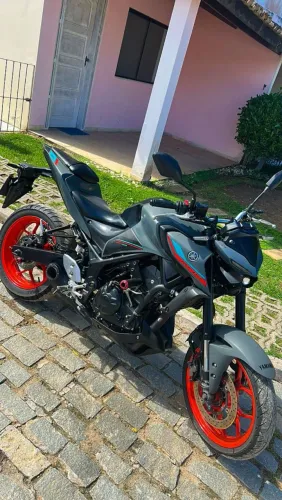 Yamaha Mt03 com escapamento Firetong