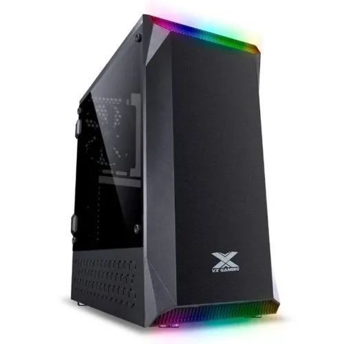 Gabinete Gamer Vinik Borealis Com Led Rgb Frontal e *1 Fan Sem Led* - ATX - WZetta