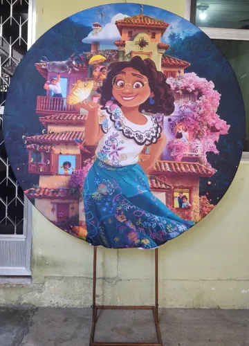 Painel Redondo Encanto