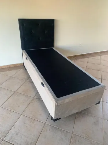 Base baú box solteiro, frete grátis