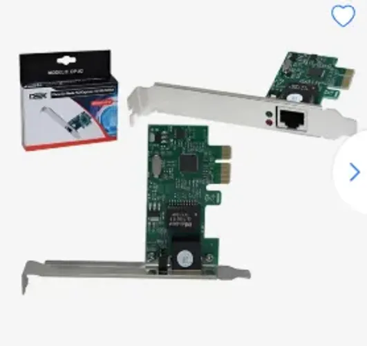 Placa de Rede PCI-E MD9, 10/100/1000 - 7358