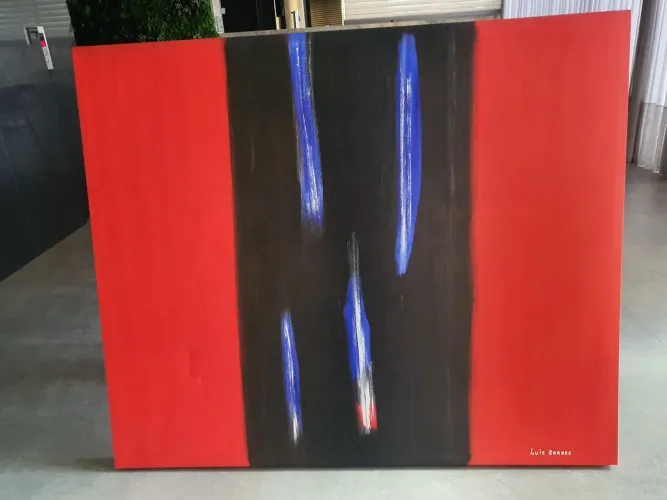 Quadro abstrato moderno - Arte contemporânea