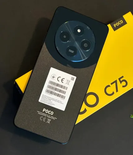 Celular Poco C75 NFC 4G 256/08 Novo Lacrado Global Garantia Entrega Grátis 