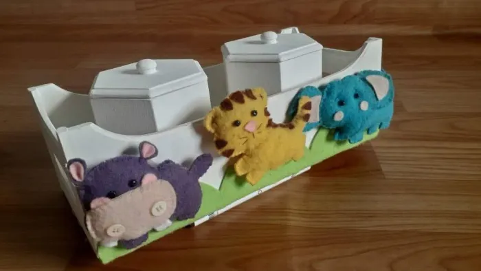 Organizador Infantil Temático - Arca de Noé