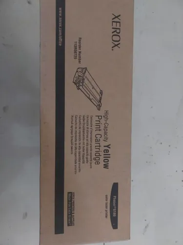 Cartucho de Impressora Xerox Phaser 6180 Amarelo