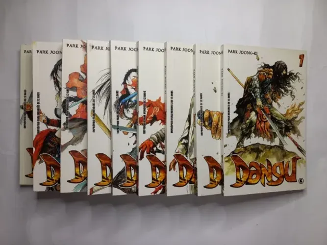 Quadrinhos Manga Dangu 1 a 9 Completo Editora Conrad 2009 Excelentes