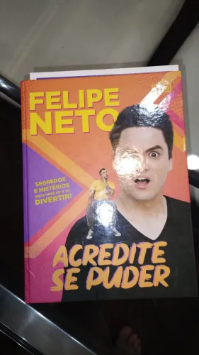 Livro Felipe Neto - Acredite Se Puder