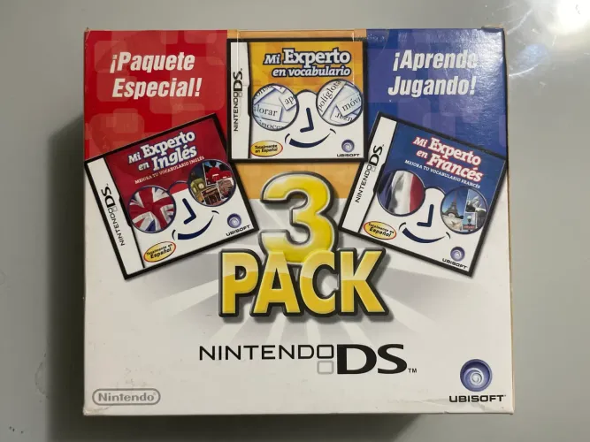 Mi Experto em Inglês 3 Pack Nintendo DS Lacrado
