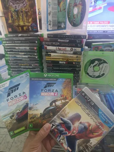 Jogos x box one series Playstation 3 muitos novos lacrados