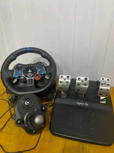 Kit de simulação de corrida logitech G29 driving force