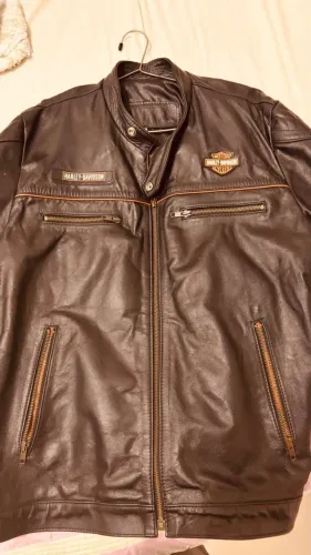 Jaqueta de Couro Harley Davidson