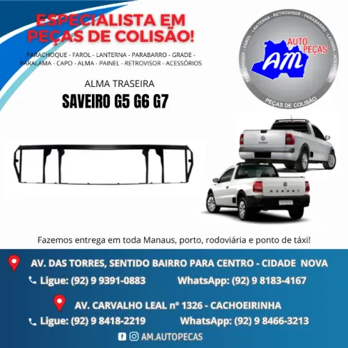 alma saveiro G5 G6 G7