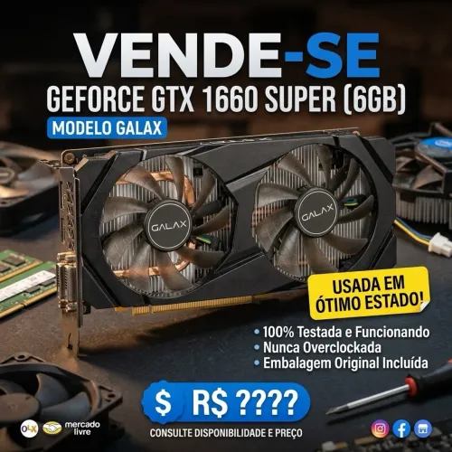 GTX 1660 Super 6gb