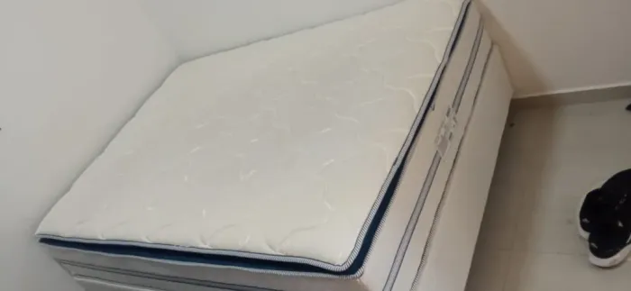 Cama Box Casal (Box + Colchão)
