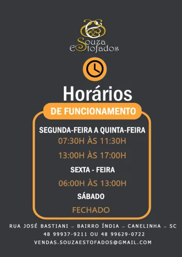 Horário de atendimento