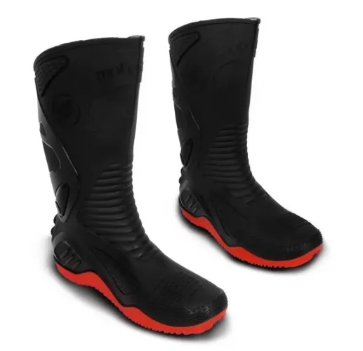 Bota Esportiva Impermeável Galocha Chuva Borracha P/ Motoqueiro Motoboy Sete Légua