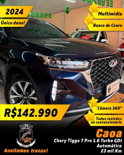 Chery Tiggo 7 Pro MAX Drive 1.6 Turbo 16V Aut. 2024