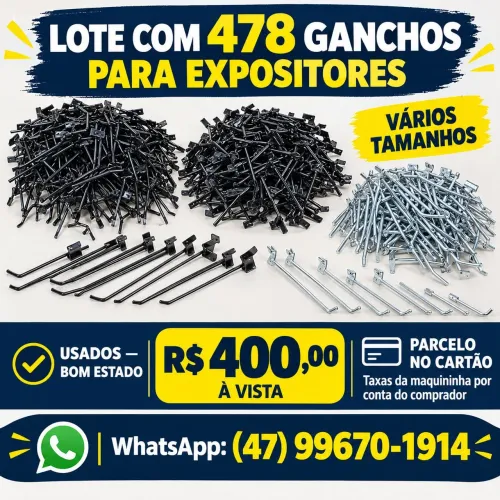 Ganchos para expositores
