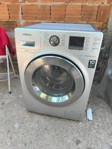 Lava e seca Samsung 8.5kg PRATA 3 MESES DE GARANTIA ACEITAMOS CARTÃO DE CRÉDITO