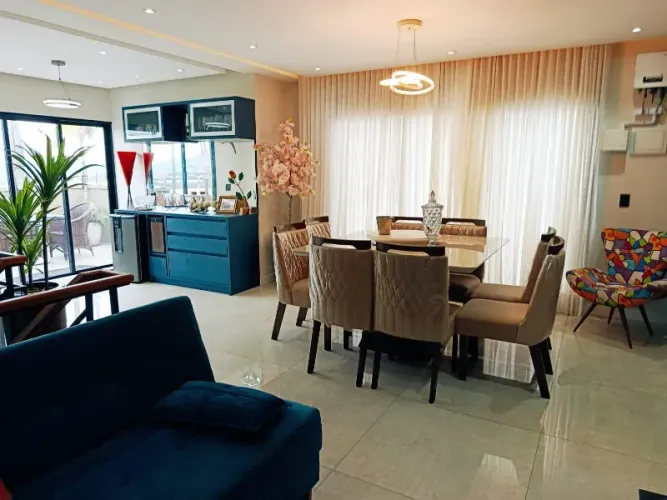 Cobertura Contemporânea de Luxo em Campo Grande, RJ: 3 Quartos, 1 Suíte, 2 Vagas - Vista P