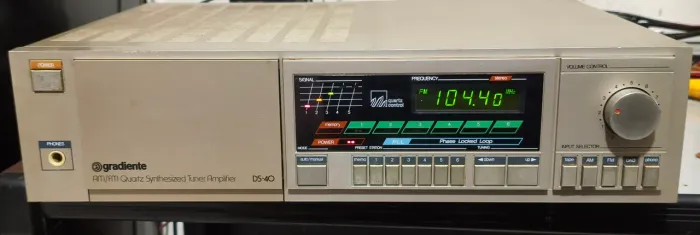 Receiver gradiente ds40 transistorizado 