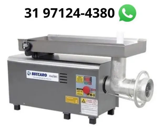 Moedor de Carne Boca 22 Beccaro Inox