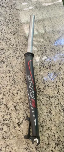 Garfo para speed de alumínio a disco para blocagem- NOVO!